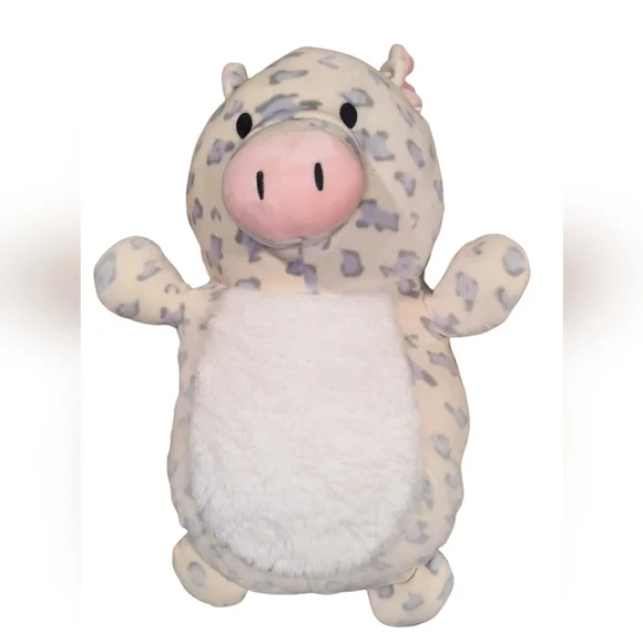 Squishmallow HugMees Collectible 14" Rosie The Leopard Print Pig - Picture 2 of 8